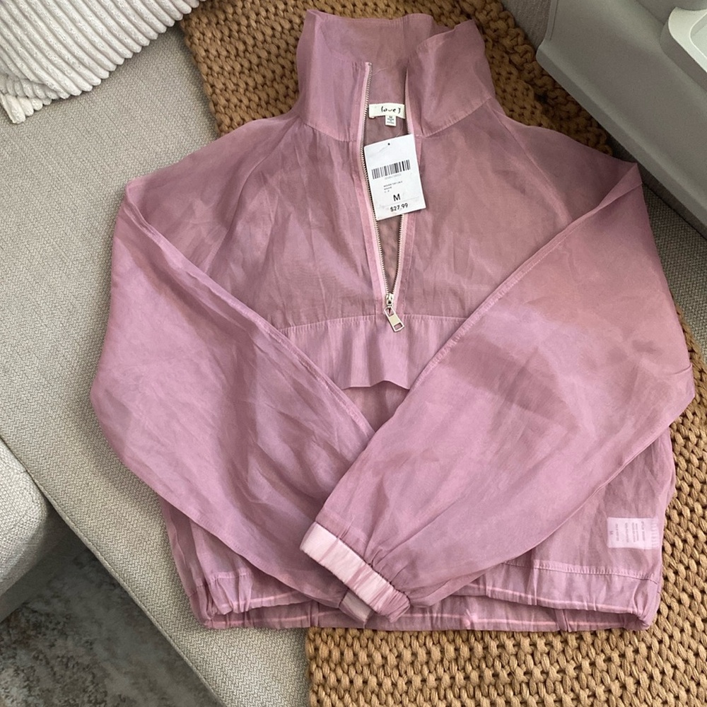 Half Zip Cropped Pullover